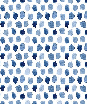 Store enrouleur Taches peintes en bleu