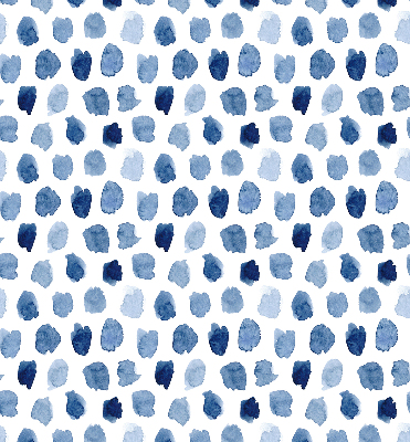 Store enrouleur Taches peintes en bleu