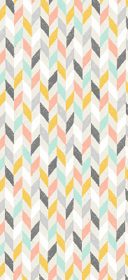 Store intérieur Chevrons colorés