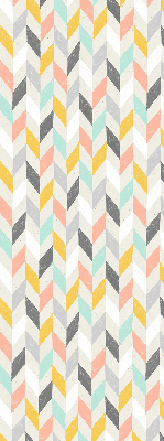 Store intérieur Chevrons colorés