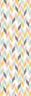 Store intérieur Chevrons colorés