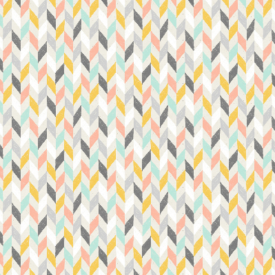 Store intérieur Chevrons colorés