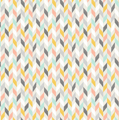 Store intérieur Chevrons colorés