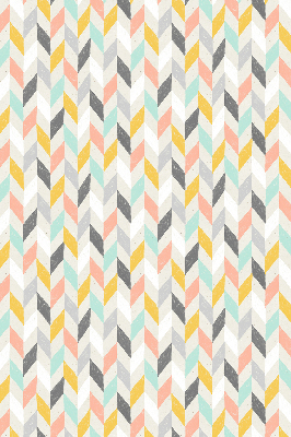 Store intérieur Chevrons colorés