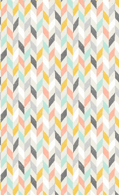 Store intérieur Chevrons colorés