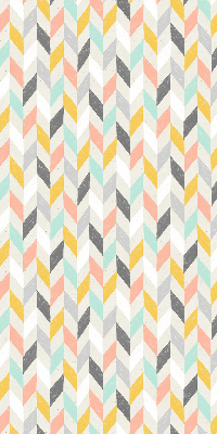 Store intérieur Chevrons colorés