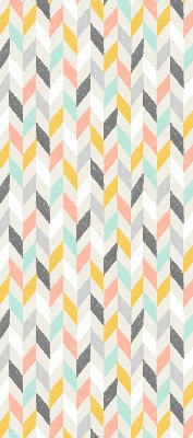 Store intérieur Chevrons colorés