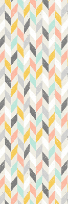 Store intérieur Chevrons colorés