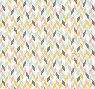 Store intérieur Chevrons colorés