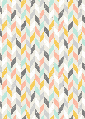 Store intérieur Chevrons colorés