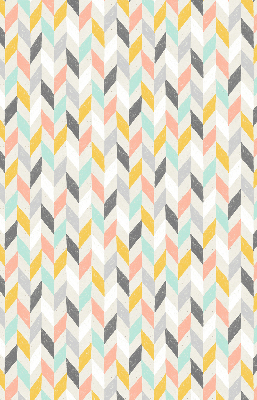 Store intérieur Chevrons colorés