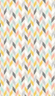 Store intérieur Chevrons colorés