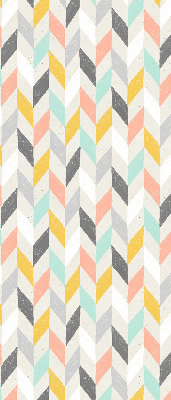 Store intérieur Chevrons colorés