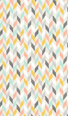 Store intérieur Chevrons colorés