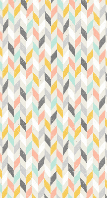 Store intérieur Chevrons colorés