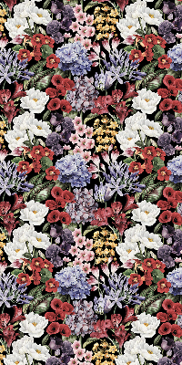 Store intérieur Fleurs colorées