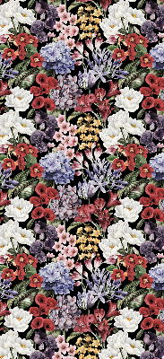 Store intérieur Fleurs colorées