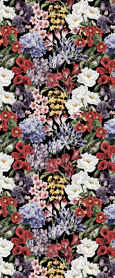 Store intérieur Fleurs colorées