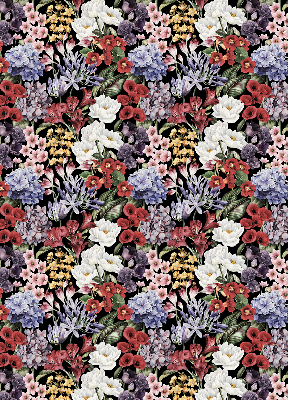 Store intérieur Fleurs colorées