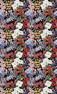 Store intérieur Fleurs colorées