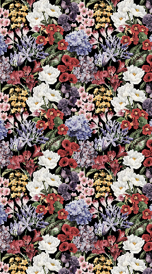 Store intérieur Fleurs colorées