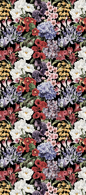 Store intérieur Fleurs colorées