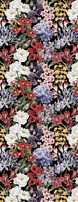 Store intérieur Fleurs colorées