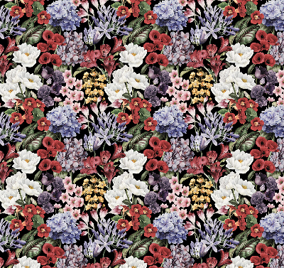 Store intérieur Fleurs colorées