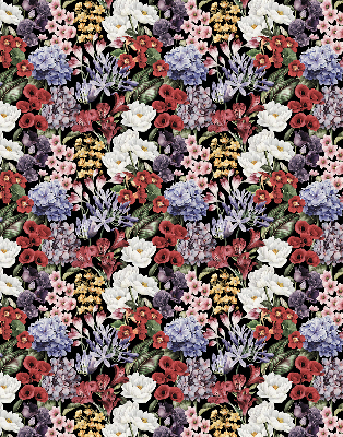 Store intérieur Fleurs colorées