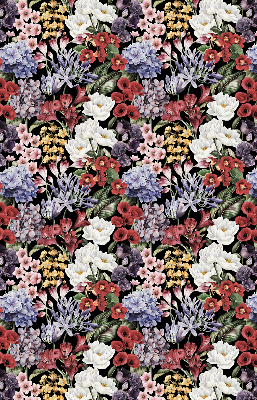 Store intérieur Fleurs colorées