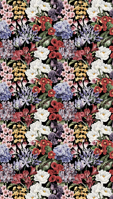 Store intérieur Fleurs colorées