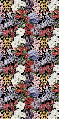 Store intérieur Fleurs colorées