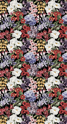 Store intérieur Fleurs colorées