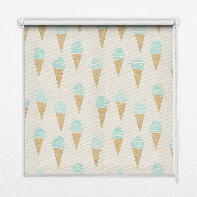 Store enrouleur Glace dans un cornet