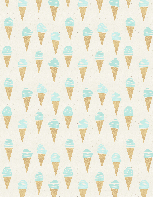 Store enrouleur Glace dans un cornet