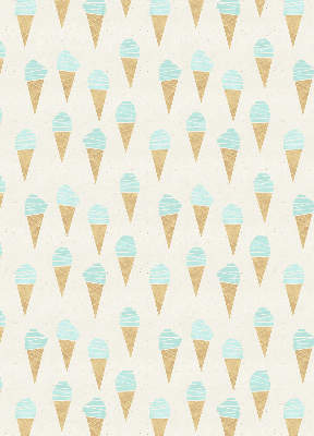 Store enrouleur Glace dans un cornet