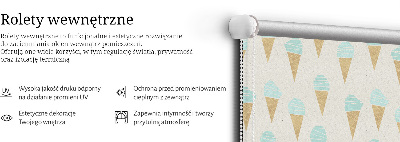 Store enrouleur Glace dans un cornet