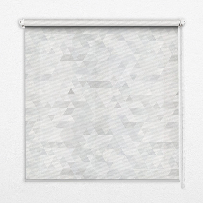 Store intérieur Motif triangulaire gris