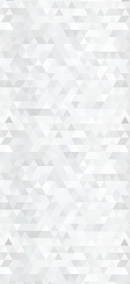 Store intérieur Motif triangulaire gris