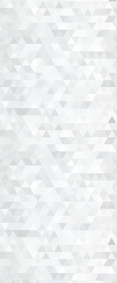 Store intérieur Motif triangulaire gris