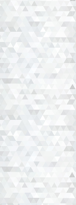 Store intérieur Motif triangulaire gris