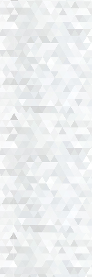 Store intérieur Motif triangulaire gris