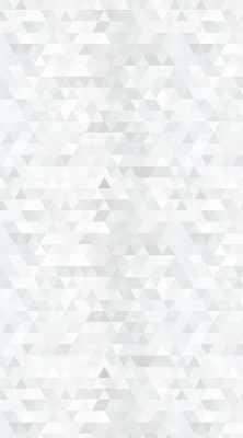 Store intérieur Motif triangulaire gris