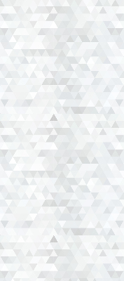 Store intérieur Motif triangulaire gris