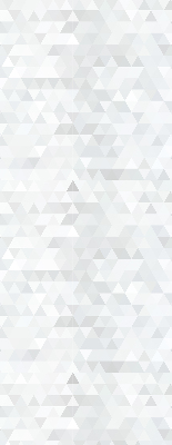 Store intérieur Motif triangulaire gris