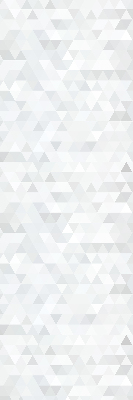 Store intérieur Motif triangulaire gris