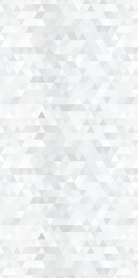Store intérieur Motif triangulaire gris