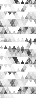 Store intérieur Motif triangulaire gris