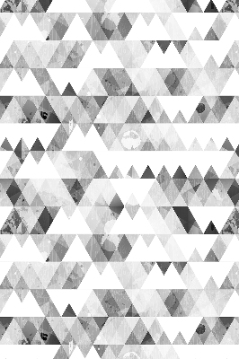 Store intérieur Motif triangulaire gris