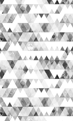 Store intérieur Motif triangulaire gris